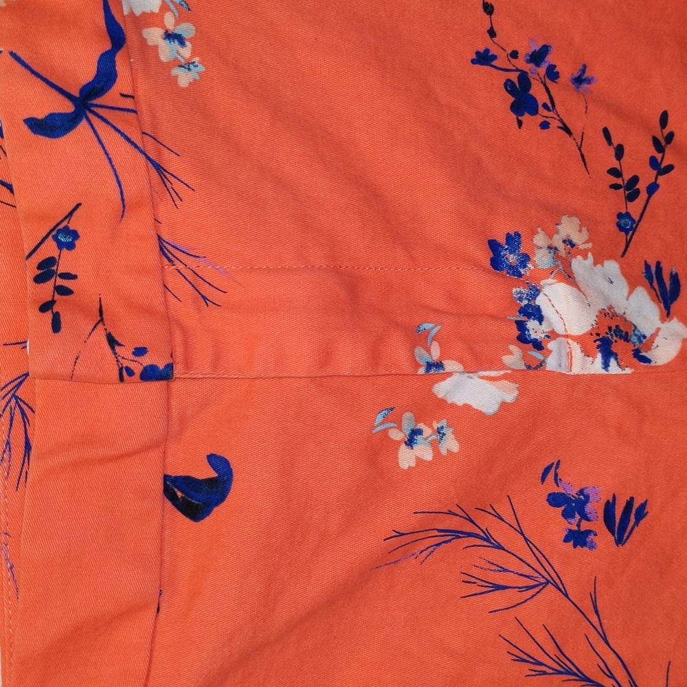 Boutique Midi Women's Size 20W Cotton Blend Floral Print Shorts - Picture 4 of 9